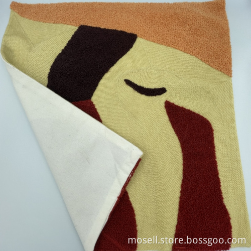 Warm Tone Winter Plush Chair Pad Cover